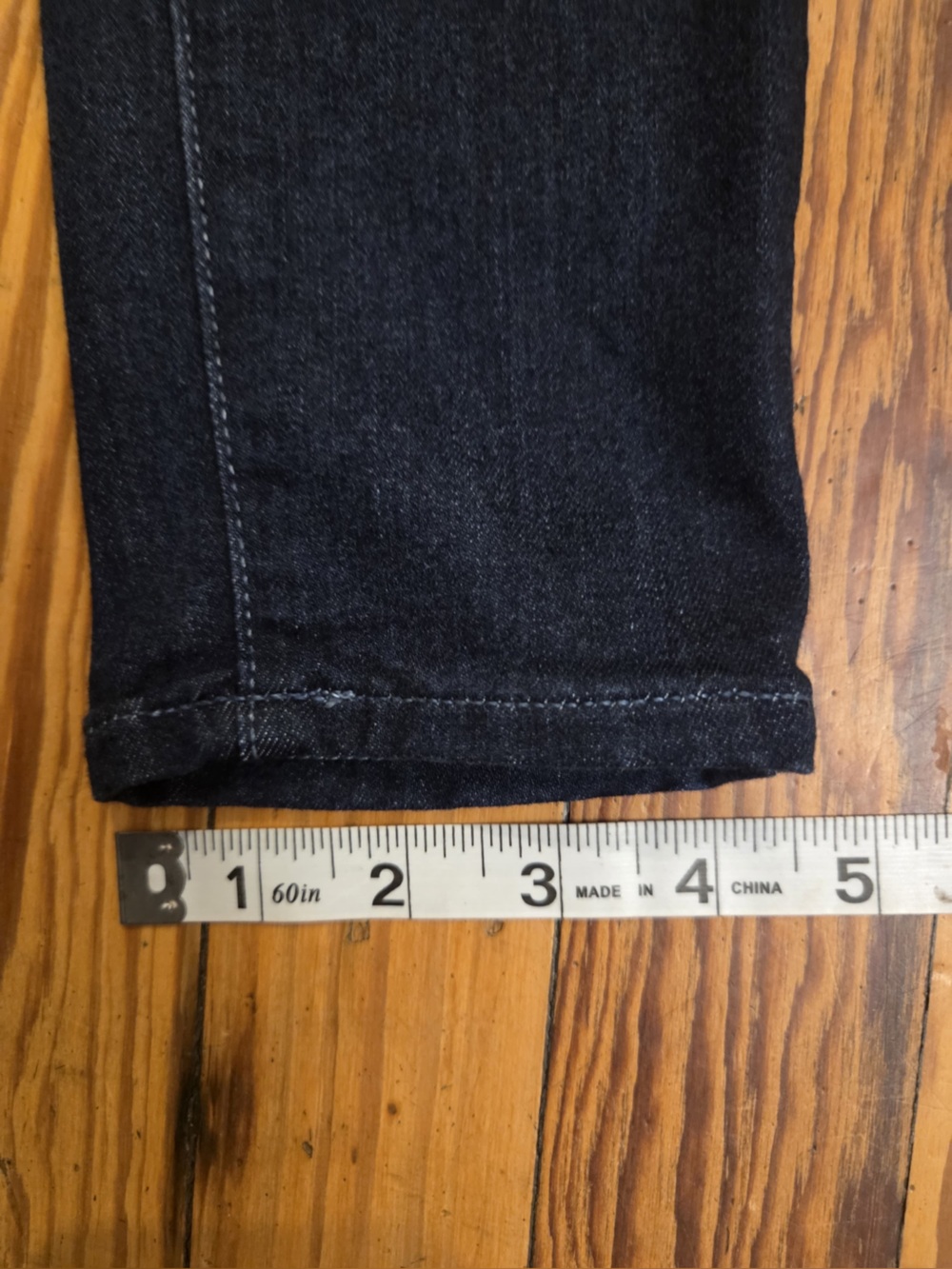 PAIGE Dark Indigo High-Rise Skinny Jeans - Picture 4 of 7
